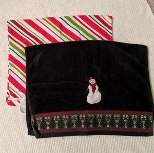 Christmas towels